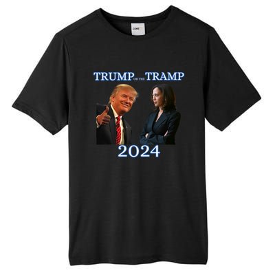 Trump Or The Tramp 2024 Vote For Trump Trump Vance Election Tall Fusion ChromaSoft Performance T-Shirt