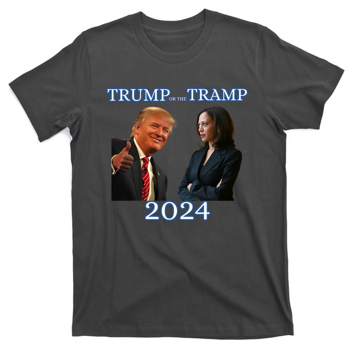 Trump Or The Tramp 2024 Vote For Trump Trump Vance Election T-Shirt