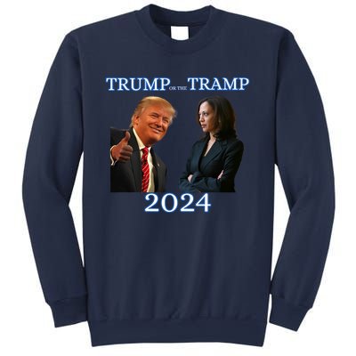 Trump Or The Tramp 2024 Vote For Trump Trump Vance Election Sweatshirt