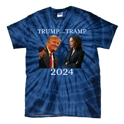 Trump Or The Tramp 2024 Vote For Trump Trump Vance Election Tie-Dye T-Shirt