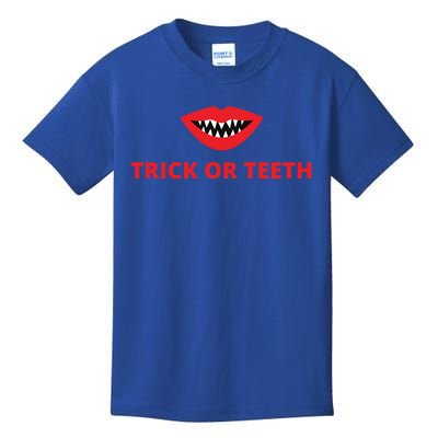 Trick Or Treat Halloween Vampire Teeth Vampire Fangs Meaningful Gift Kids T-Shirt