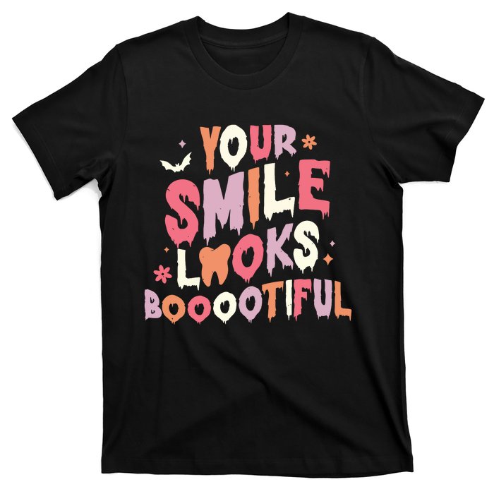 Trick Or Treat Brush Your Teeth Halloween Dentist T-Shirt