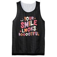 Trick Or Treat Brush Your Teeth Halloween Dentist Mesh Reversible Basketball Jersey Tank