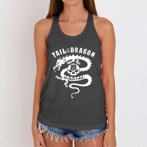 Tail Of The Dragon Women's Knotted Racerback Tank