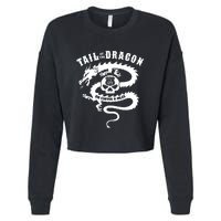 Tail Of The Dragon Cropped Pullover Crew