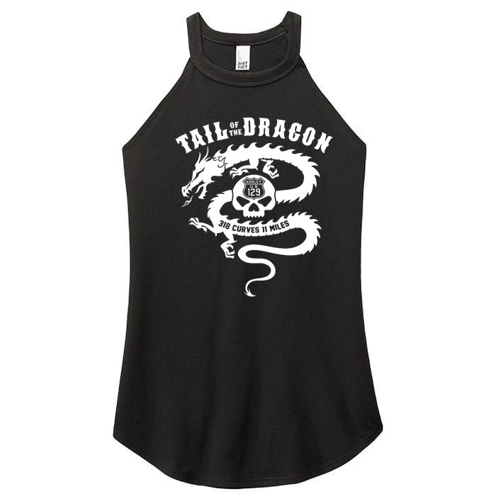 Tail Of The Dragon Women's Perfect Tri Rocker Tank