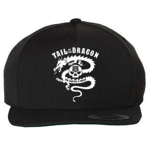 Tail Of The Dragon Wool Snapback Cap