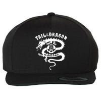 Tail Of The Dragon Wool Snapback Cap