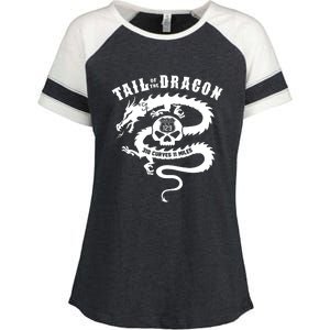 Tail Of The Dragon Enza Ladies Jersey Colorblock Tee