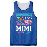 Touchdown Or Tutus Mimi Loves You Cute Gender Reveal Meaningful Gift Mesh Reversible Basketball Jersey Tank