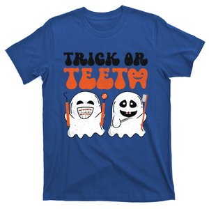 Trick Or Teeth Dental Cute Spooky Dentist Halloween Costume Gift T-Shirt