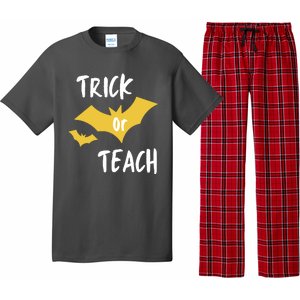 Trick Or Teach Halloween Gift For Teacher Pajama Set