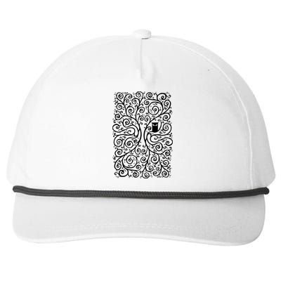 The Owl Snapback Five-Panel Rope Hat