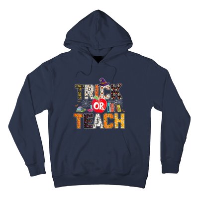 Trick Or Teach Funny Teacher Halloween Costume Wo  Hoodie