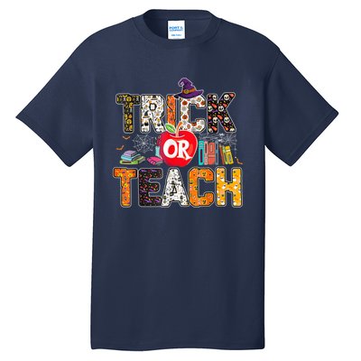 Trick Or Teach Funny Teacher Halloween Costume Wo  Tall T-Shirt