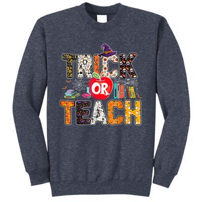 Trick Or Teach Funny Teacher Halloween Costume Wo  Sweatshirt