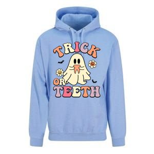 Trick Or Teeth Funny Dental Halloween Dentist Costume Great Gift Unisex Surf Hoodie