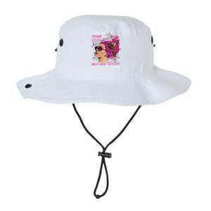 The Only Thing Tougher Than Breast Cancer Warrior Gift Legacy Cool Fit Booney Bucket Hat