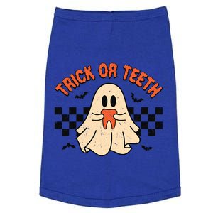 Trick Or Teeth Funny Dental Halloween Dentist Costume Great Gift Doggie Tank