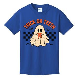 Trick Or Teeth Funny Dental Halloween Dentist Costume Great Gift Kids T-Shirt