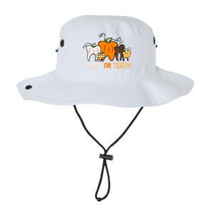 Trick Or Teeth Funny Dental Halloween Treat Dentist Meaningful Gift Legacy Cool Fit Booney Bucket Hat