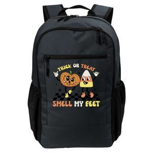 Trick Or Treat Smell My Feet Pumpkin Halloween Gift Daily Commute Backpack