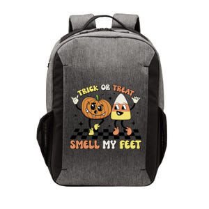 Trick Or Treat Smell My Feet Pumpkin Halloween Gift Vector Backpack