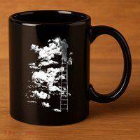 The Optimist 11oz C Handle Ceramic Mug