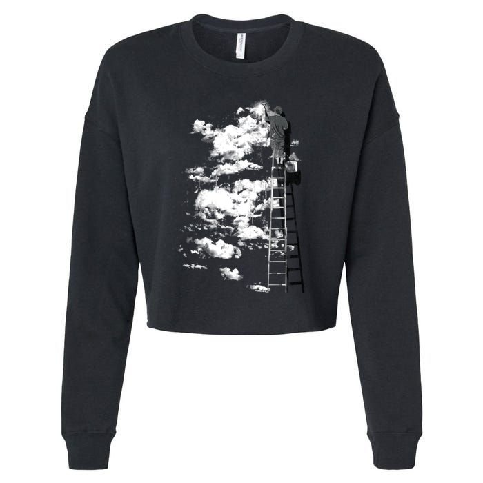 The Optimist Cropped Pullover Crew