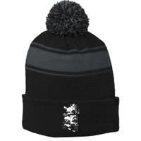 The Optimist Stripe Pom Pom Beanie