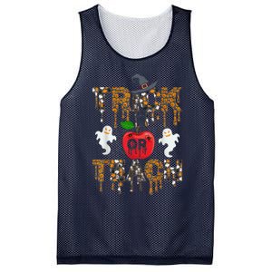 Trick or Teach Teacher Halloween Costume Shirt Mesh Reversible Basketball Jersey Tank