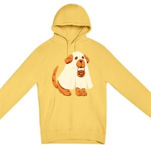 Trick Or Treat Dog Cute Halloween Premium Pullover Hoodie