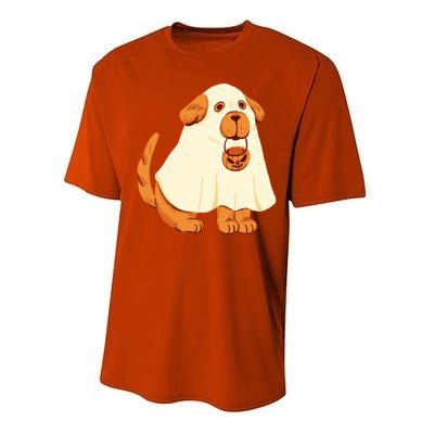 Trick Or Treat Dog Cute Halloween Performance Sprint T-Shirt