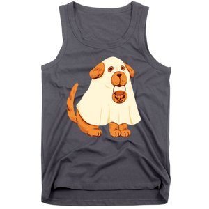 Trick Or Treat Dog Cute Halloween Tank Top