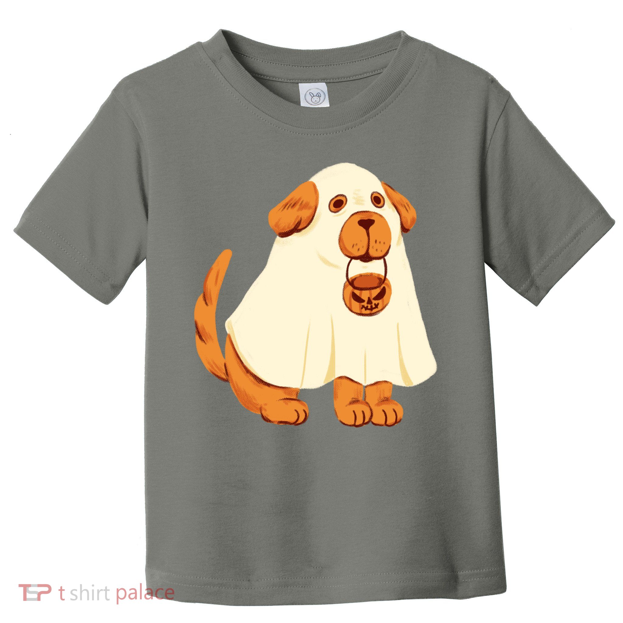Trick Or Treat Dog Cute Halloween Toddler T-Shirt