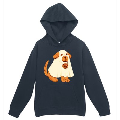 Trick Or Treat Dog Cute Halloween Urban Pullover Hoodie