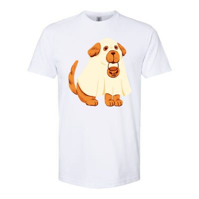 Trick Or Treat Dog Cute Halloween Softstyle® CVC T-Shirt