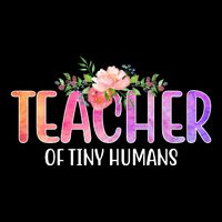 Teacher Of Tiny Humans Floral City Backpack