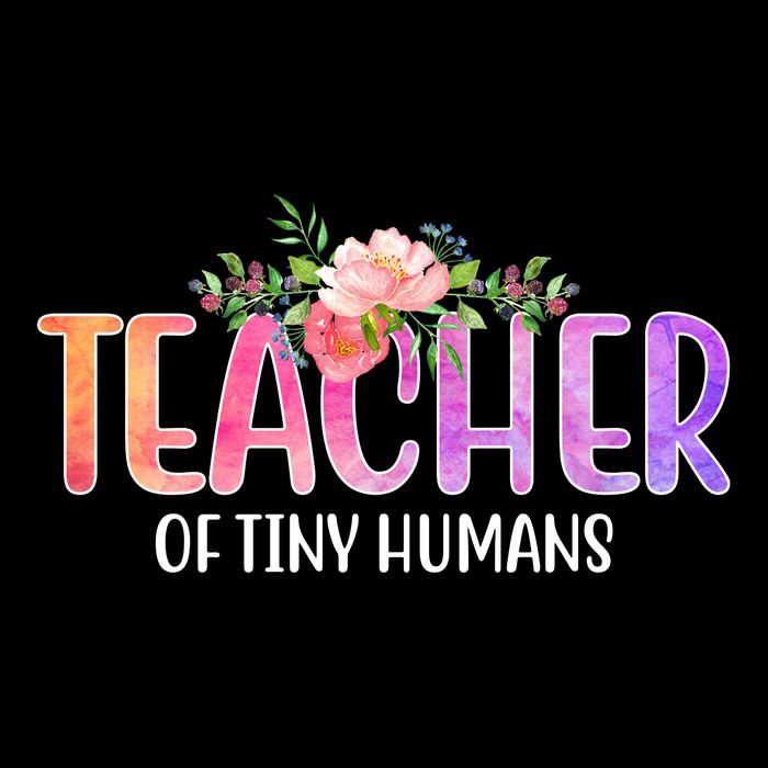 Teacher Of Tiny Humans Floral City Backpack