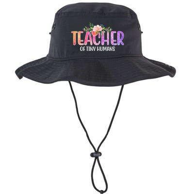 Teacher Of Tiny Humans Floral Bucket Hat