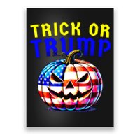 Trick Or Trump Donald Trump 2024 Halloween Pumpkin Poster