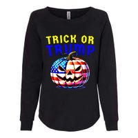 Trick Or Trump Donald Trump 2024 Halloween Pumpkin Womens California Wash Sweatshirt