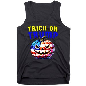 Trick Or Trump Donald Trump 2024 Halloween Pumpkin Tank Top