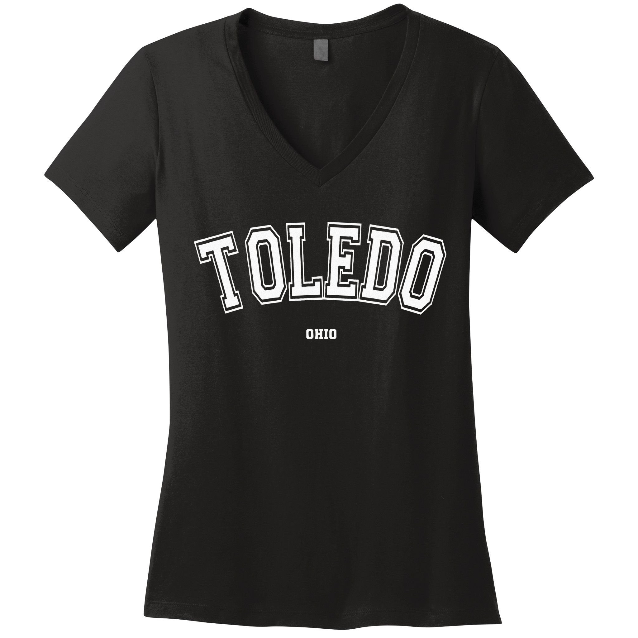 Toledo Ohio Women's V-Neck T-Shirt