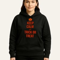 Keep Calm And Trick Or Treat Hoodie