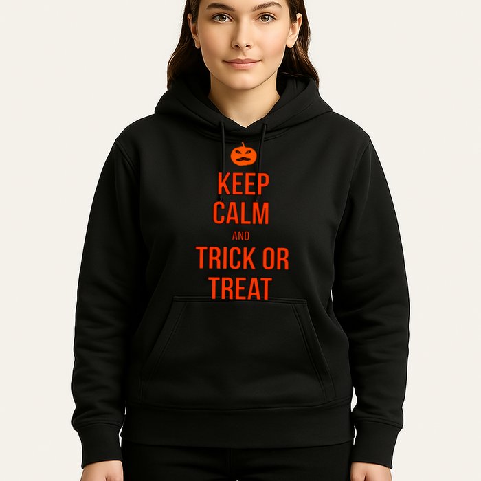 Keep Calm And Trick Or Treat Hoodie