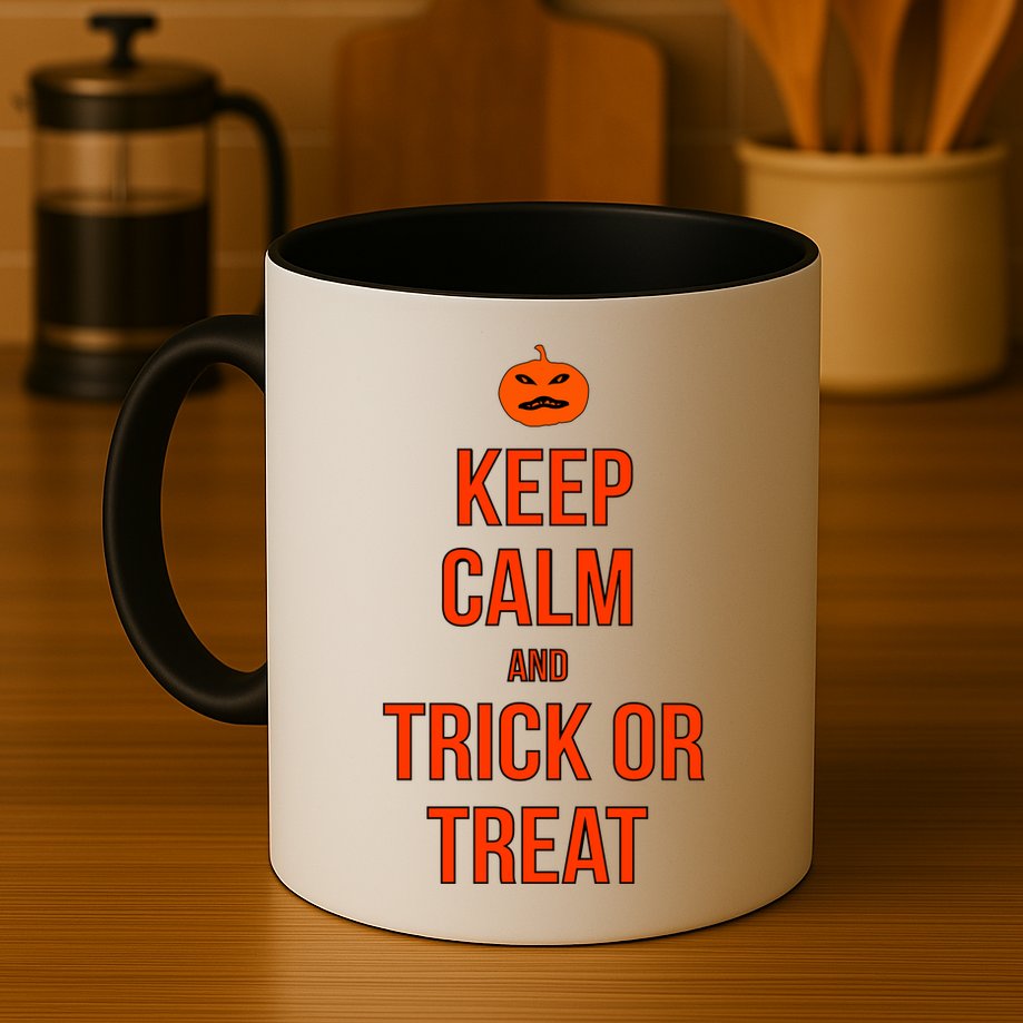 Keep Calm And Trick Or Treat Mug