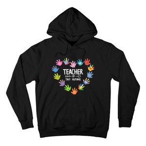 Teacher Of Tiny Humans Kindergarten Preschool Teacher Hoodie