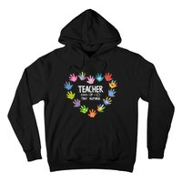 Teacher Of Tiny Humans Kindergarten Preschool Teacher Hoodie