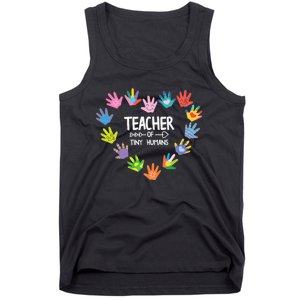 Teacher Of Tiny Humans Kindergarten Preschool Teacher Tank Top